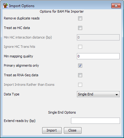 SAM Options